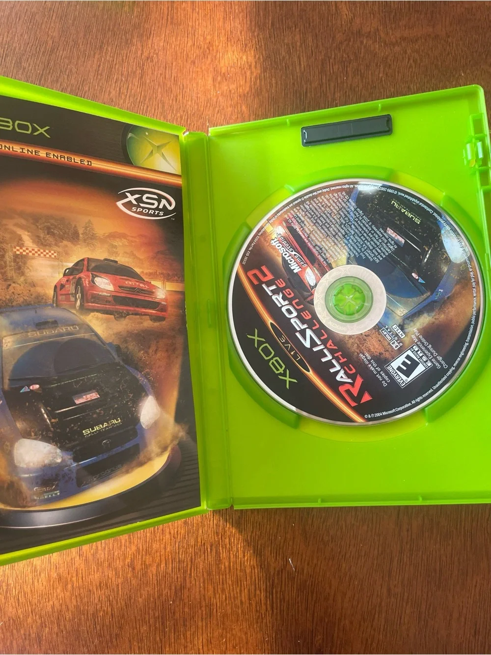 RalliSport Challenge 2 (Microsoft Xbox, 2004) Complete w/ Manual